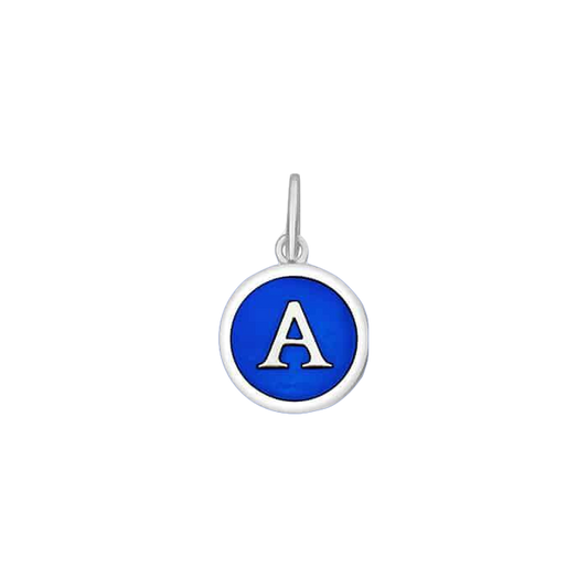 Initial Mini Silver Pendant