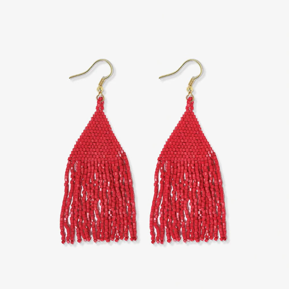 Red Lexie Earrings