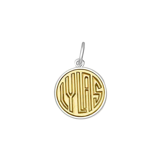 LYLAS Gold Pendant