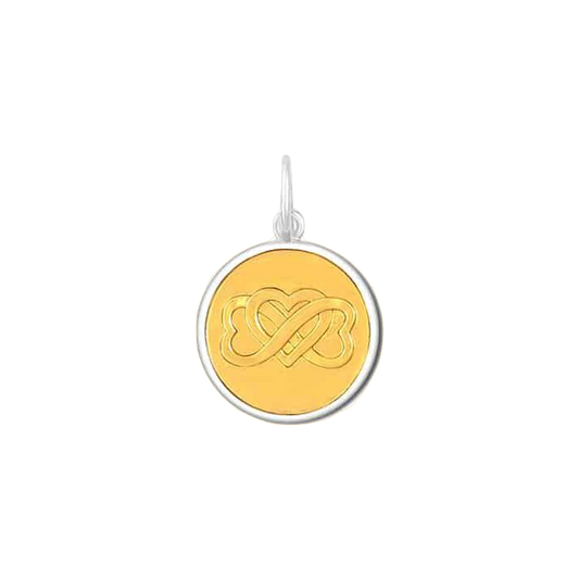 Mother & Son Gold Center Small Pendant