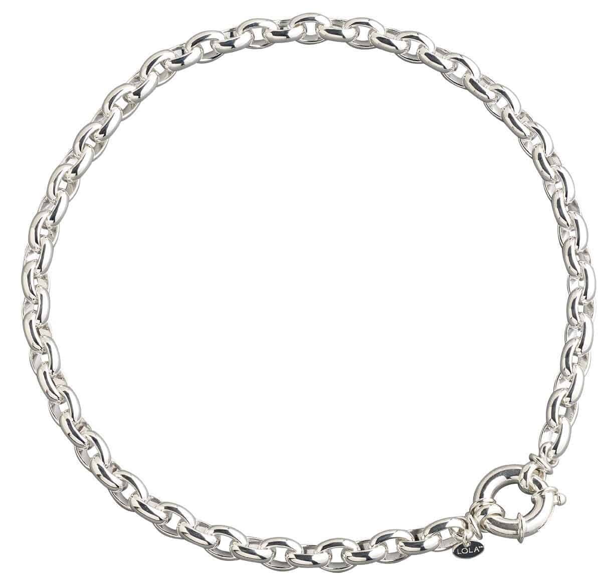 Rolo Silver Chain Necklace