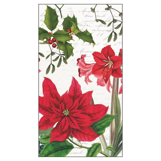 Christmas Plants Guest Towels
