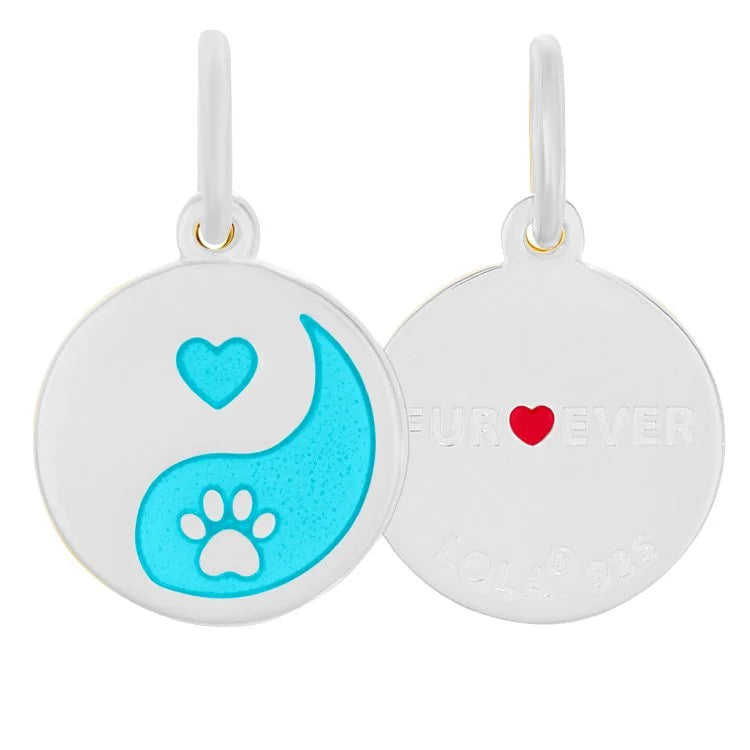 Furever Silver Apline White Mini Pendant