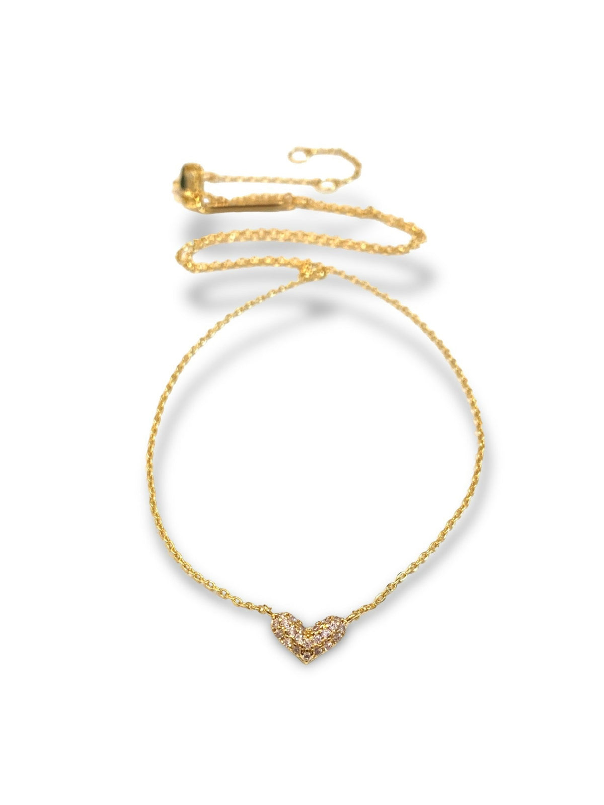 Mia Pink Heart Necklace