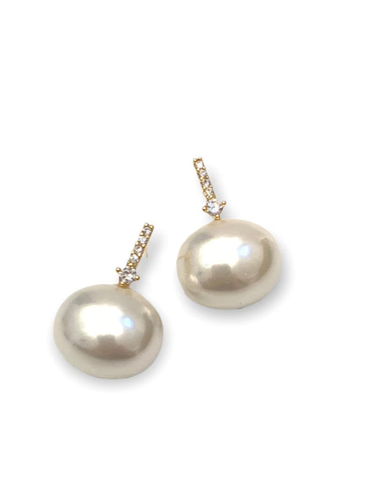 Aurora Pearl Drop Earrings