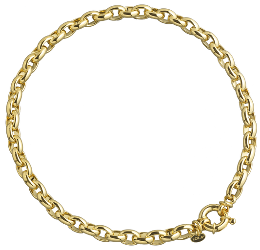 Rolo Gold Chain Necklace