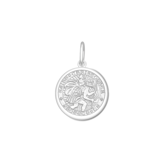 St. Christopher Alpine White Small Pendant