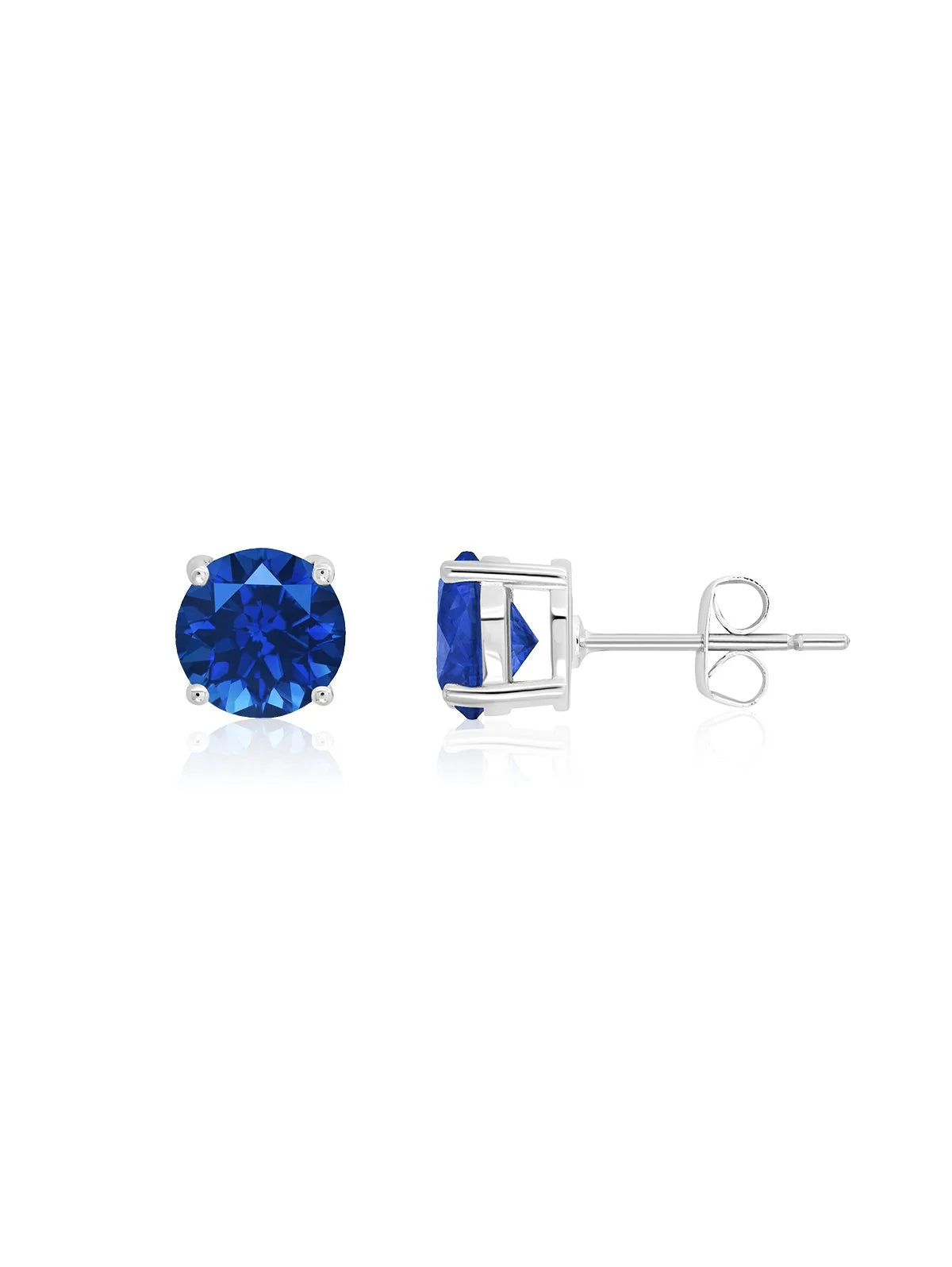 September Birthstone Stud Earrings in Platinum - 900166E00SA