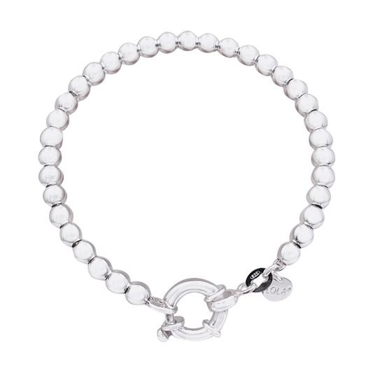 Silver Ball Bracelet