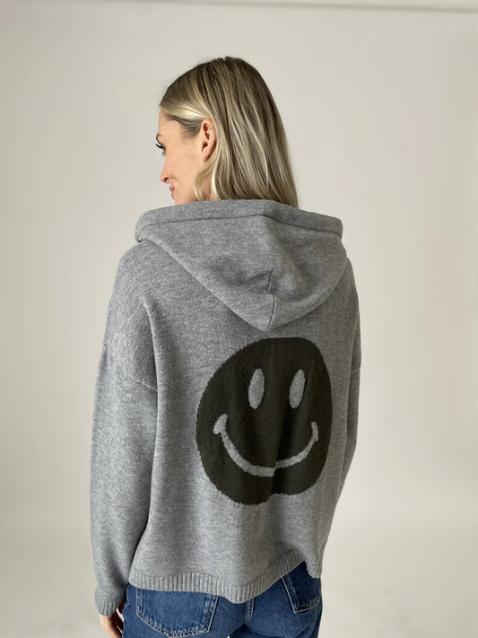 Grey Good Mood Hoodie