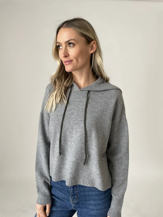Grey Good Mood Hoodie