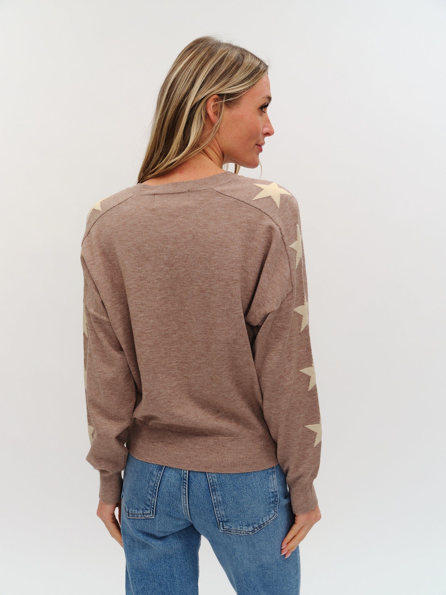 Maddy Star Sleeve Sweater