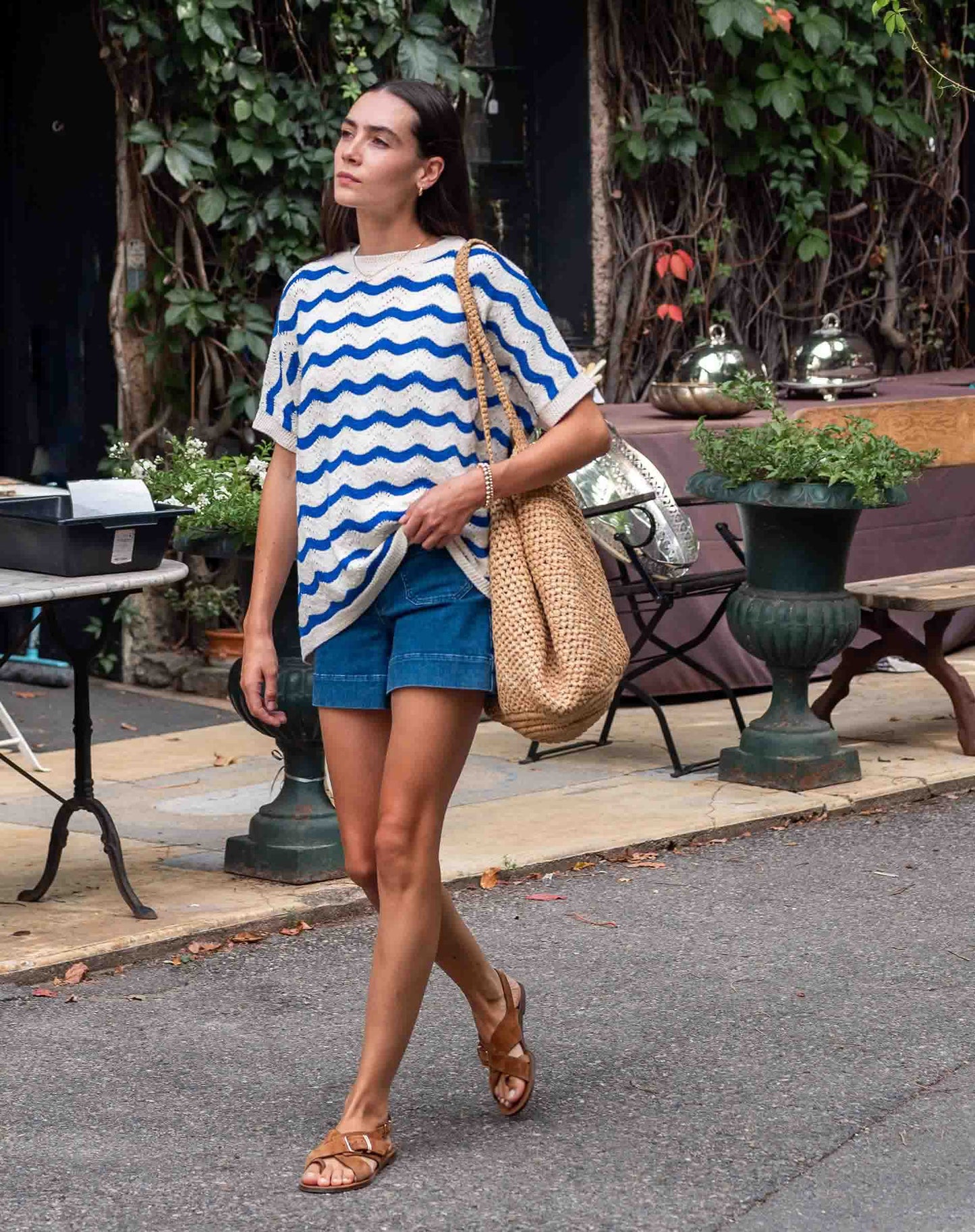 Cobalt Waverly Sweater