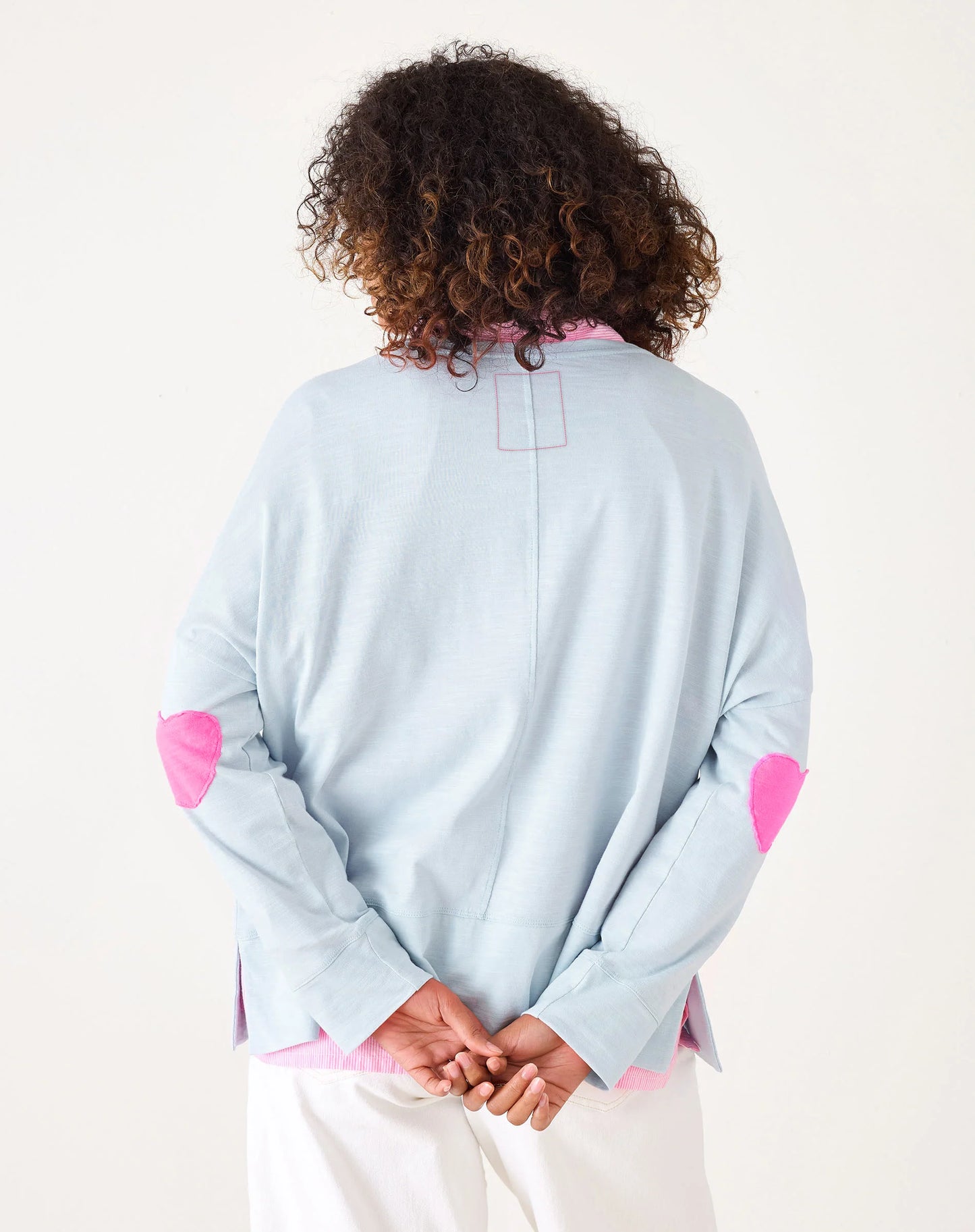 Crystal Blue Amour Cotton Slub Tee