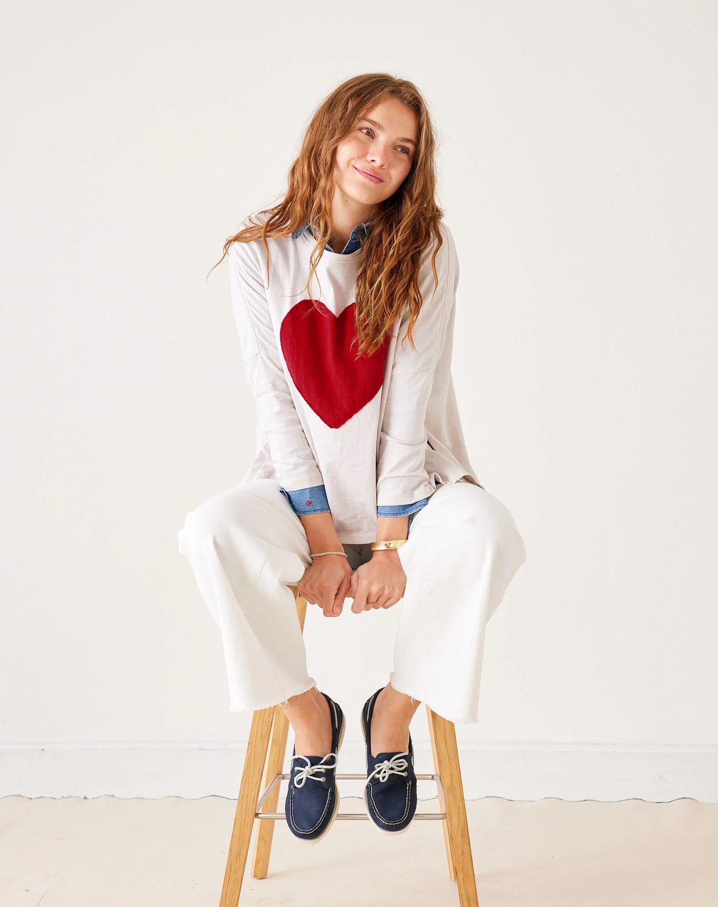 Moonstone Heart Catalina Slub Tee