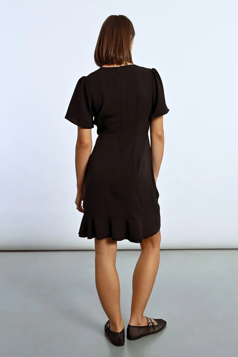 MB Black Woven Dress