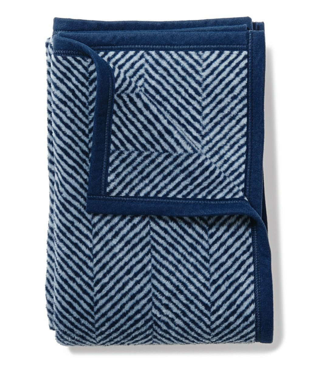 Navy Harborview Blanket