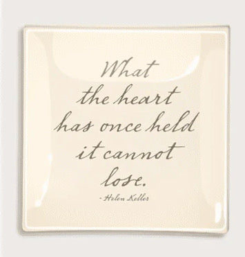 What the Heart Glass Tray