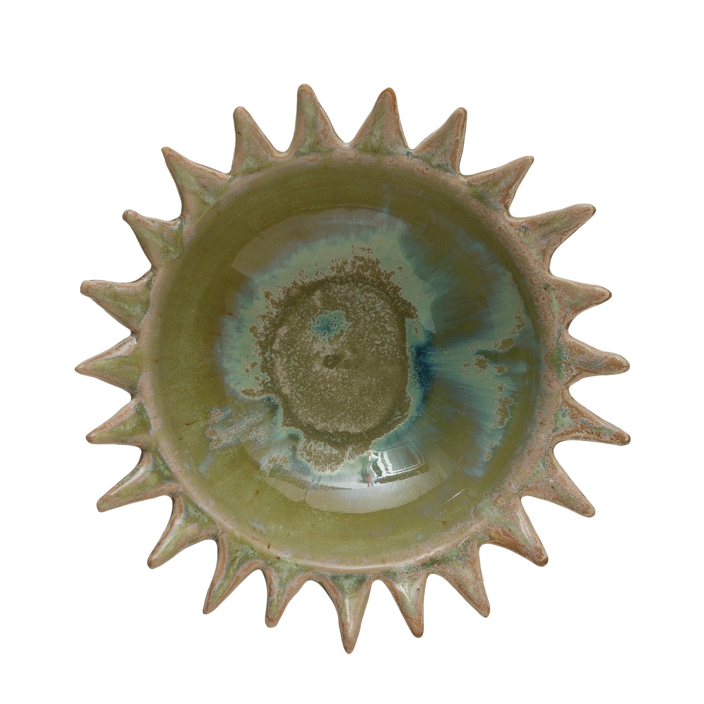 Sunburst Glaze Bowl