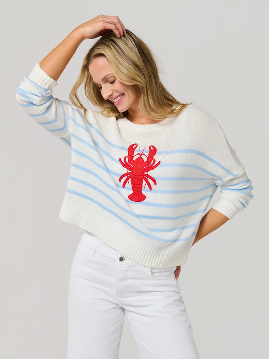 Lobster Stripe Sweater