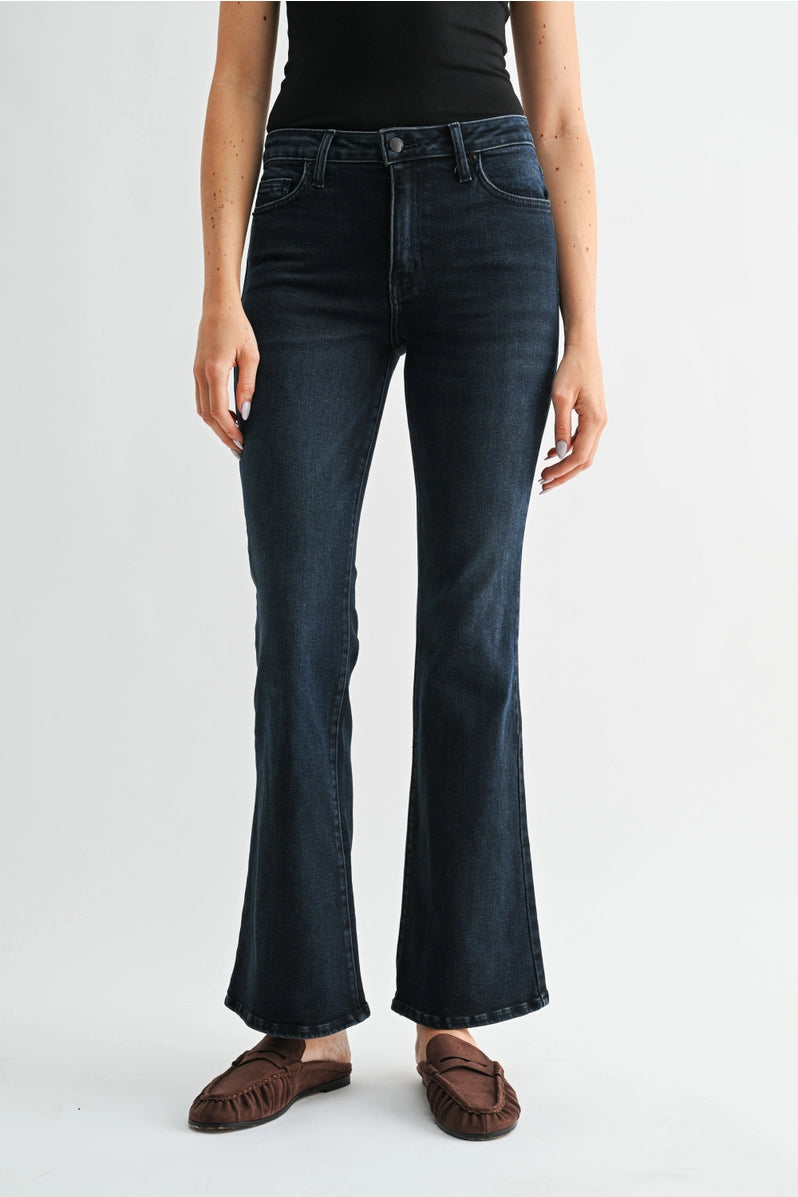 Blue Black Bella Skinny Flare