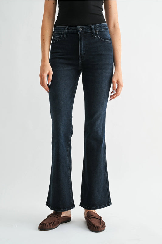 Blue Black Bella Skinny Flare