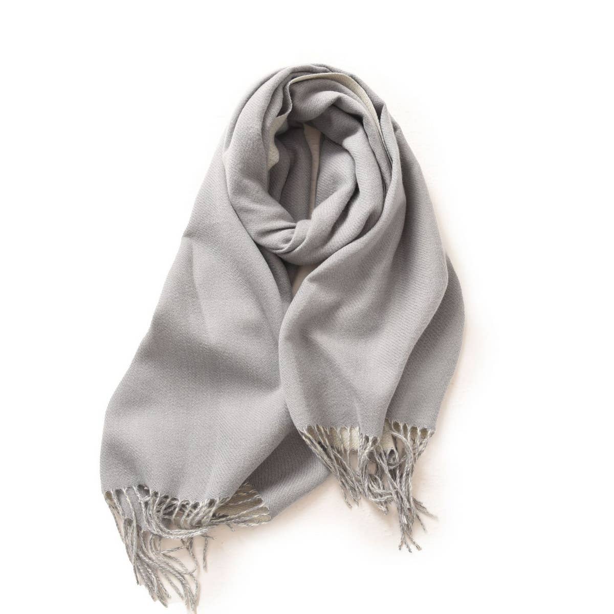 Faux Cashmere Tassels Scarf