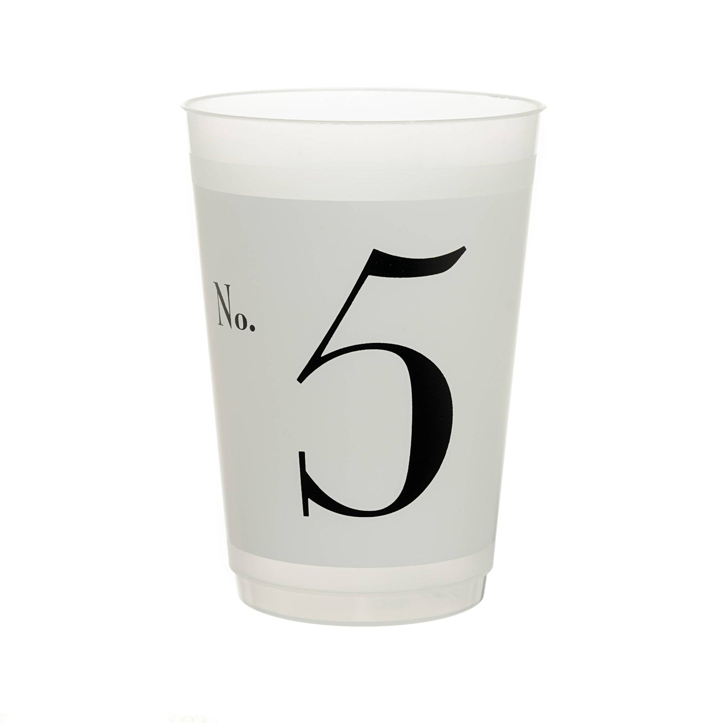 Numbers 12 pk Cups