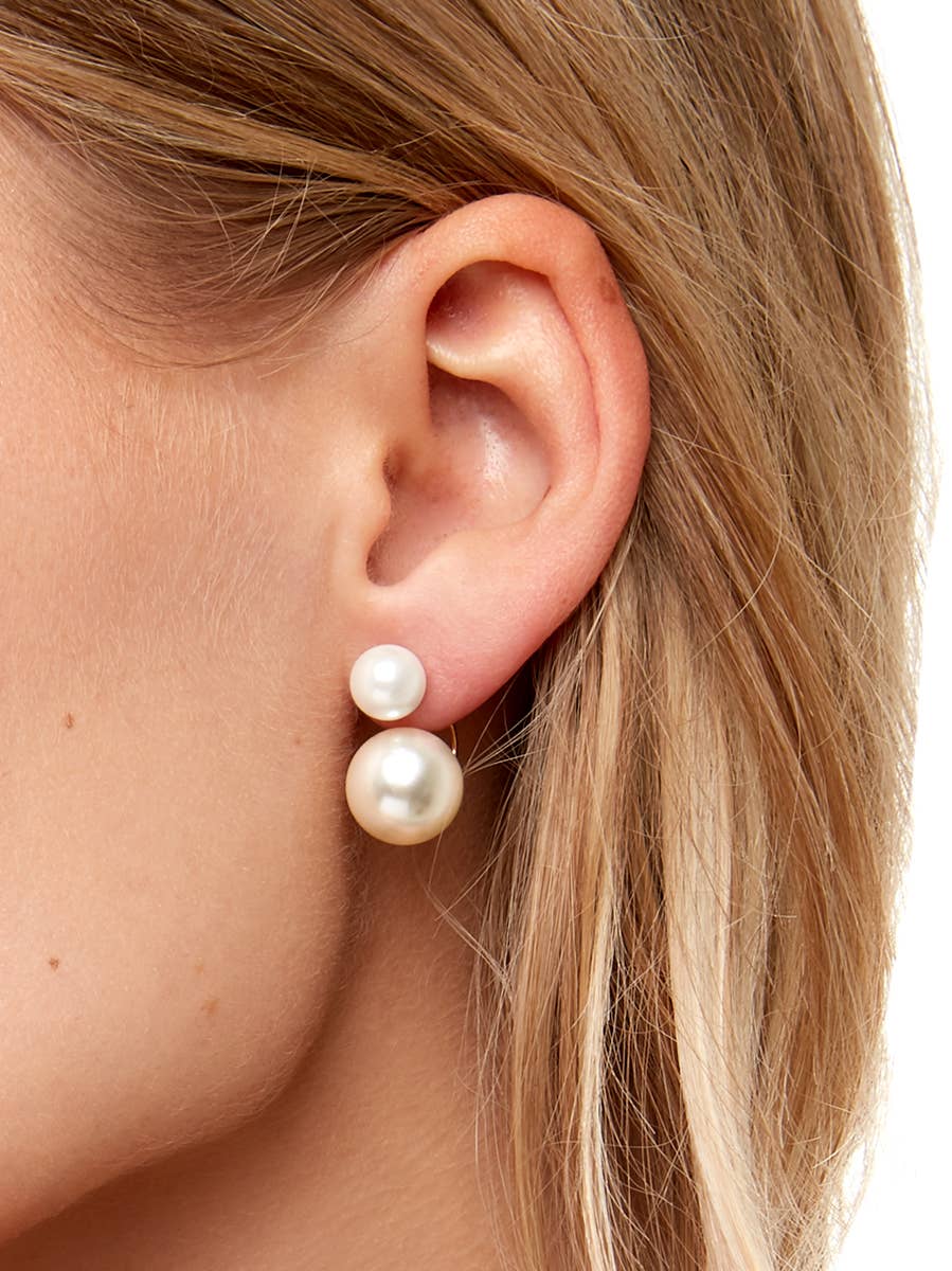 Pearl Ear Jacket Earring