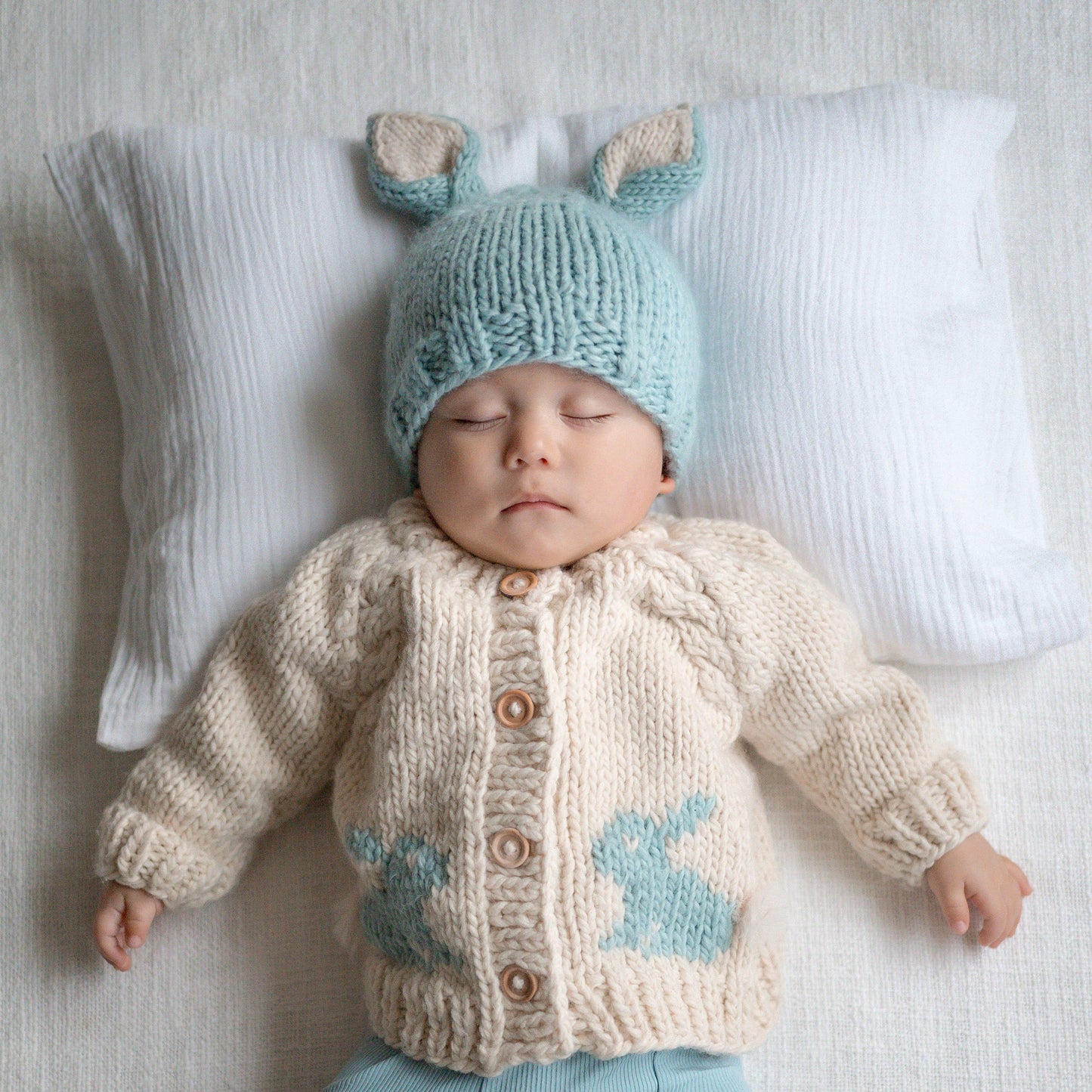 Blue Bunny Cardigan