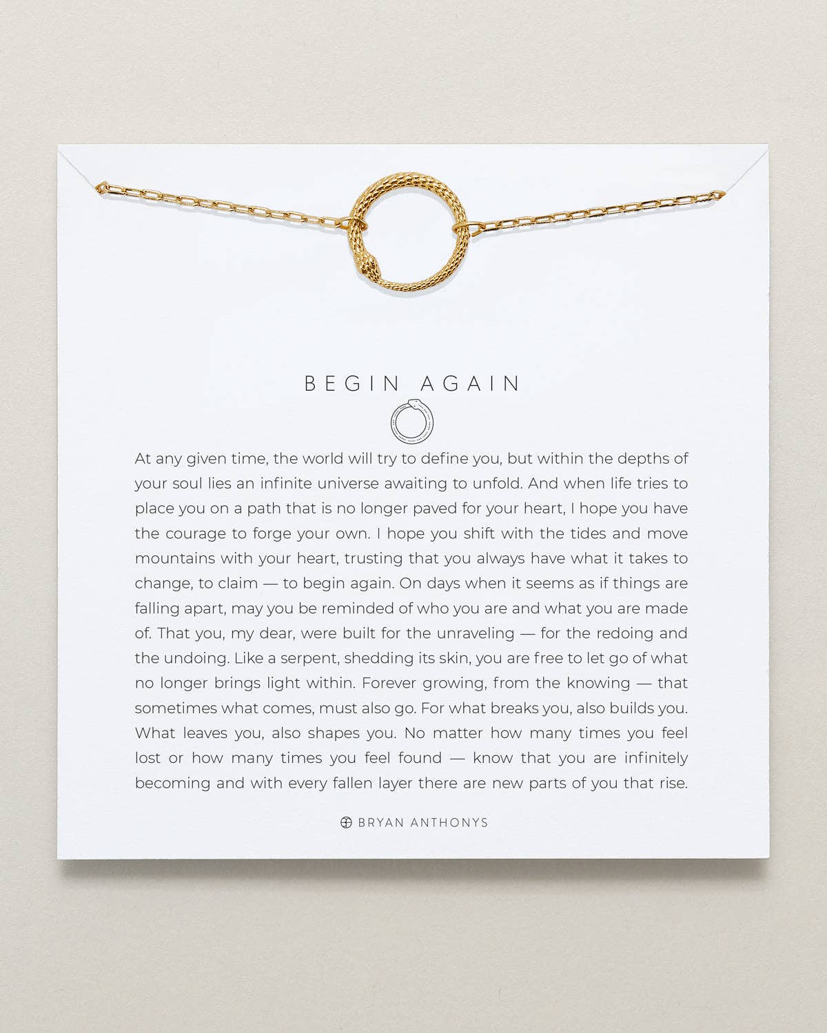 Begin Again Necklace