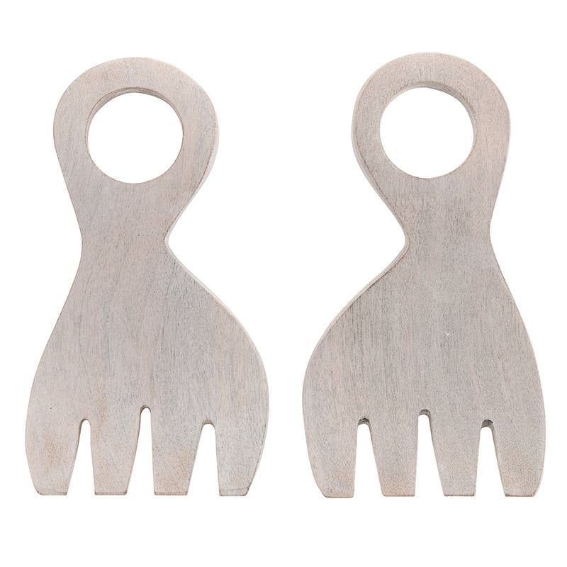 Wood Salad Serving Set