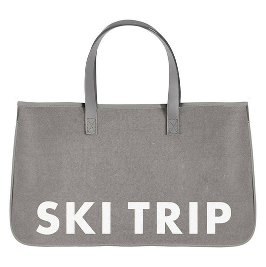 Ski Trip Canvas Tote