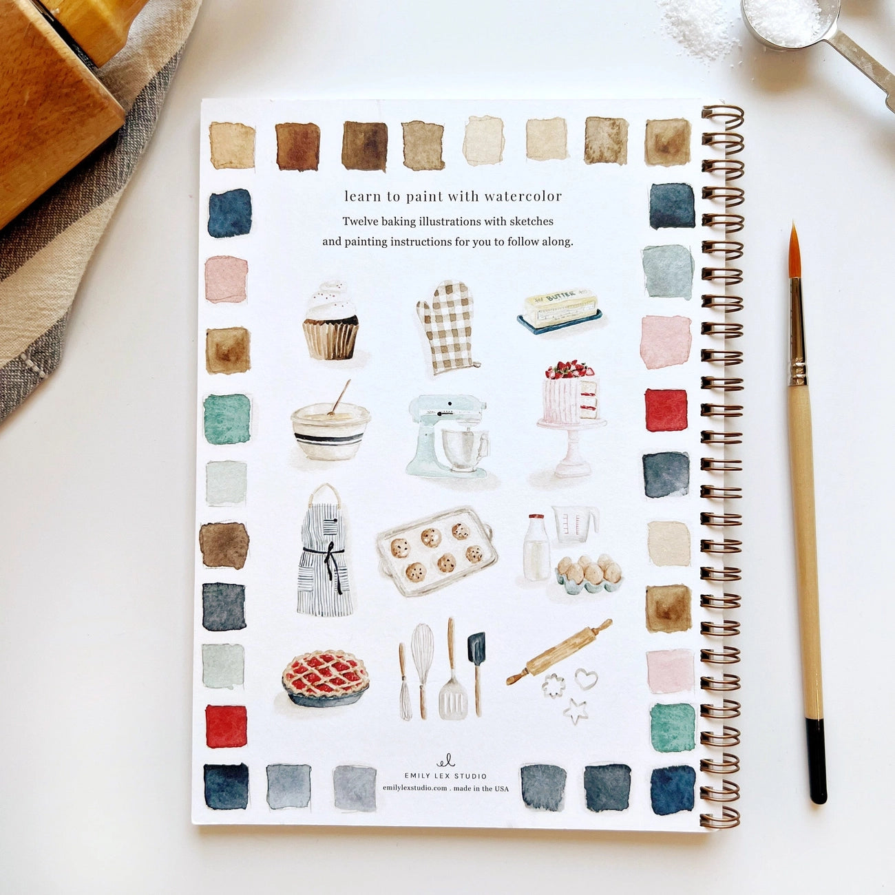 watercolor workbook