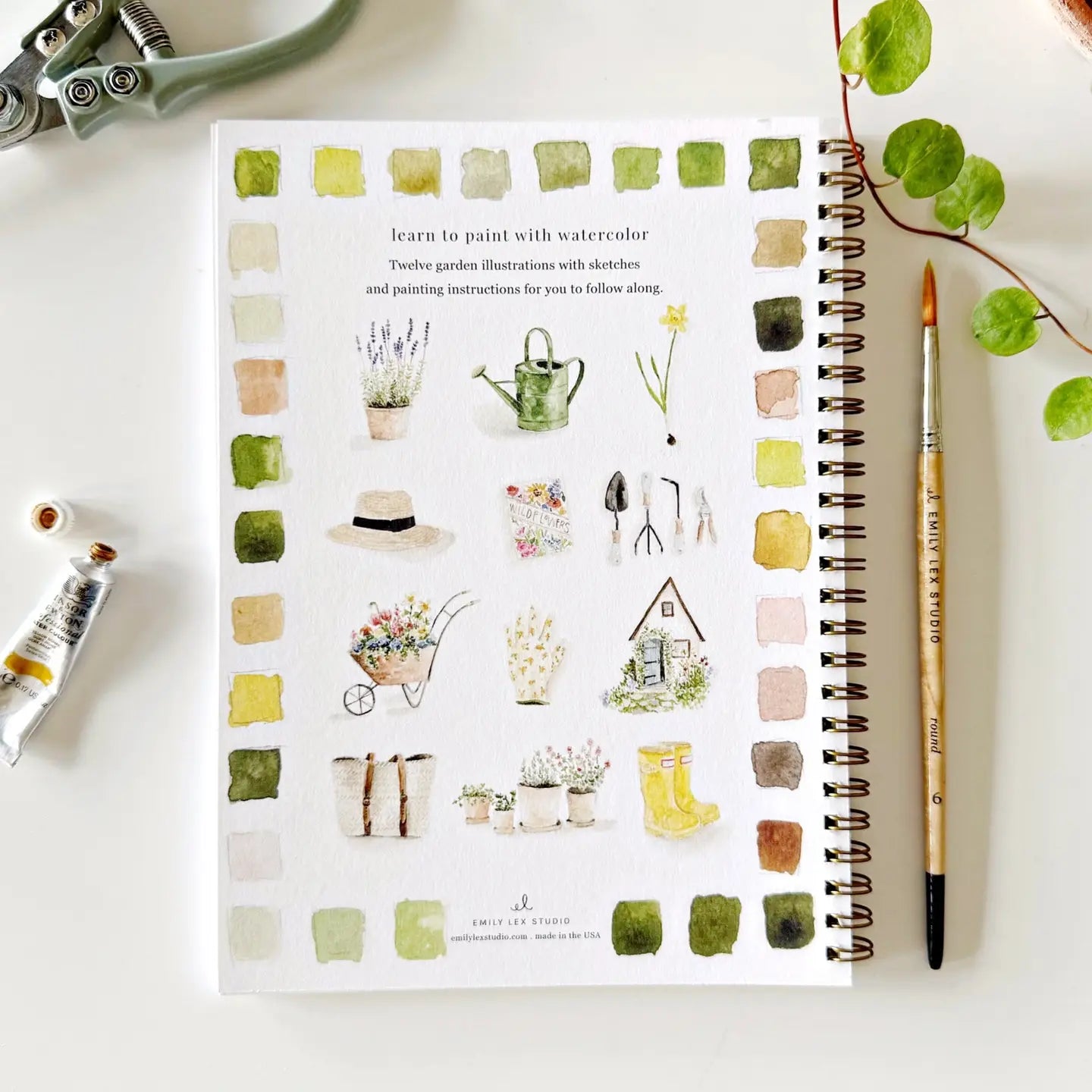 watercolor workbook