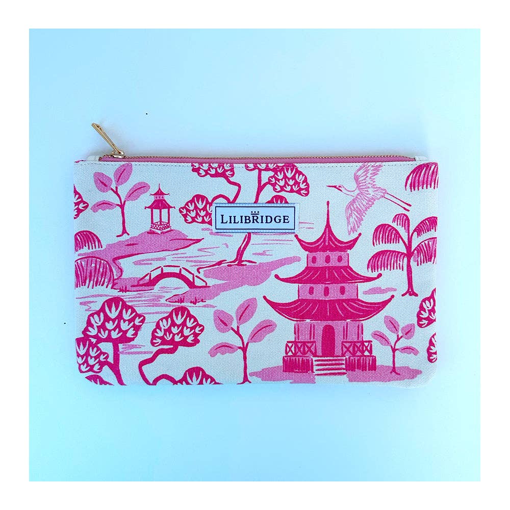 Pink Pagoda Lilibridge Clutch