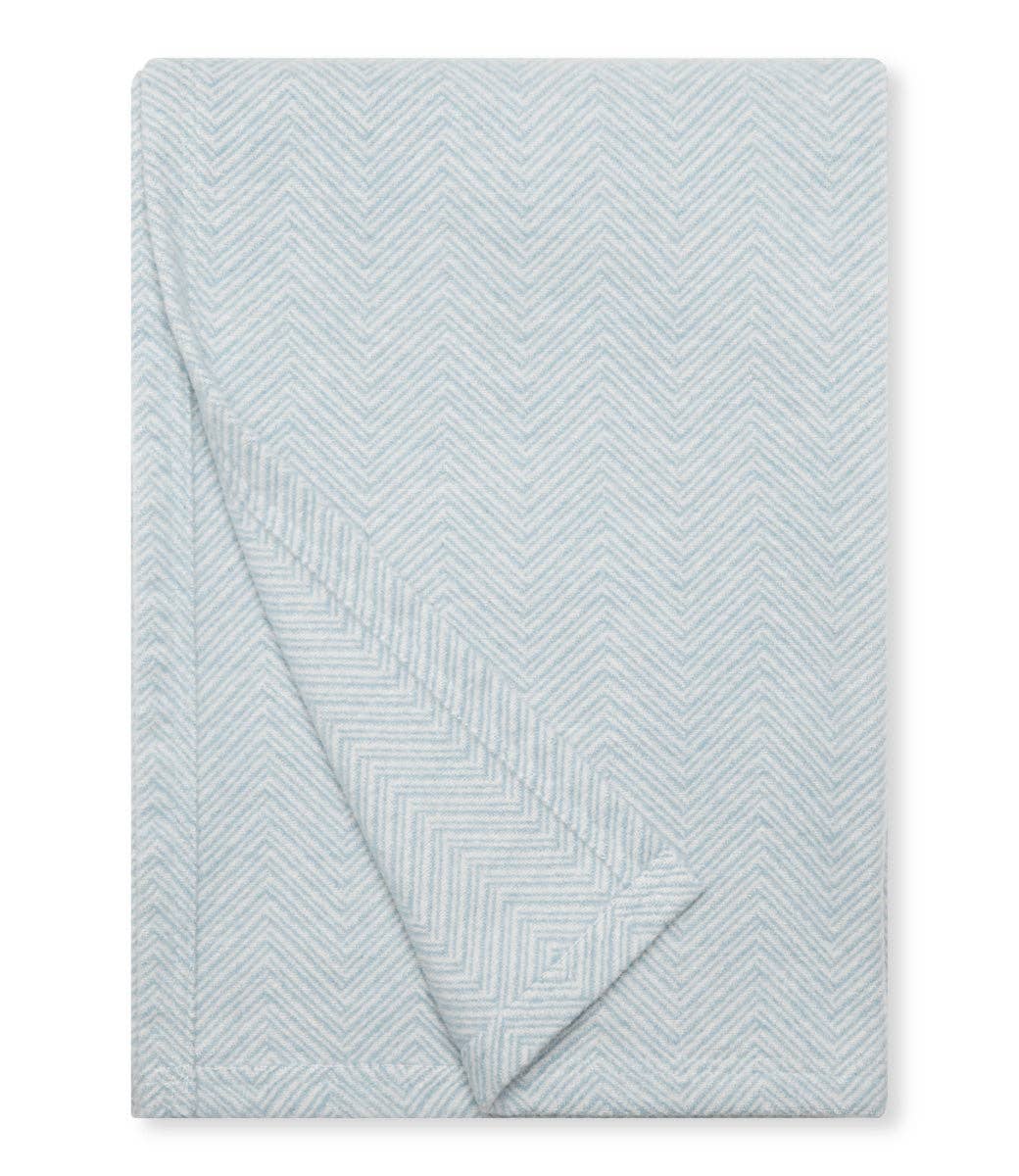 Fog Herringbone Shawl