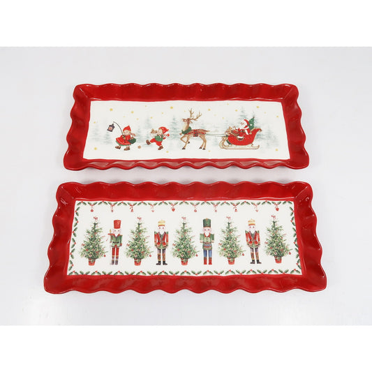 Ruffled Edge Tray
