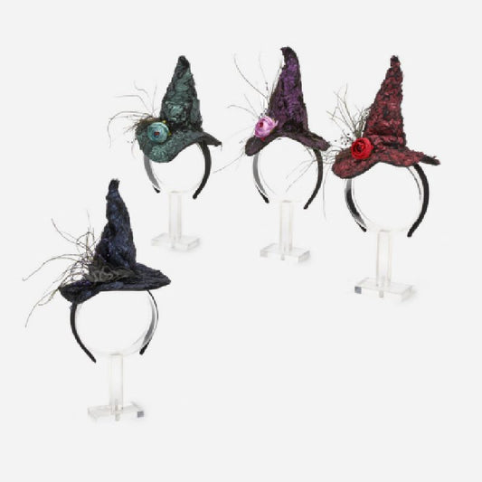Feather Rose Headband