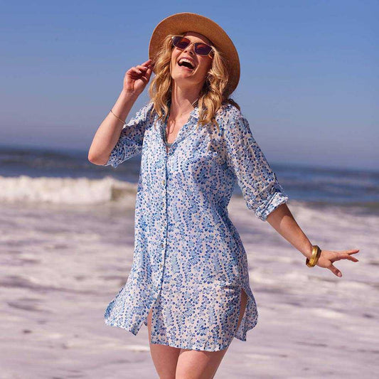 Floral Kelp Beach Tunic