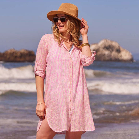 Sardinia Pink Beach Tunic