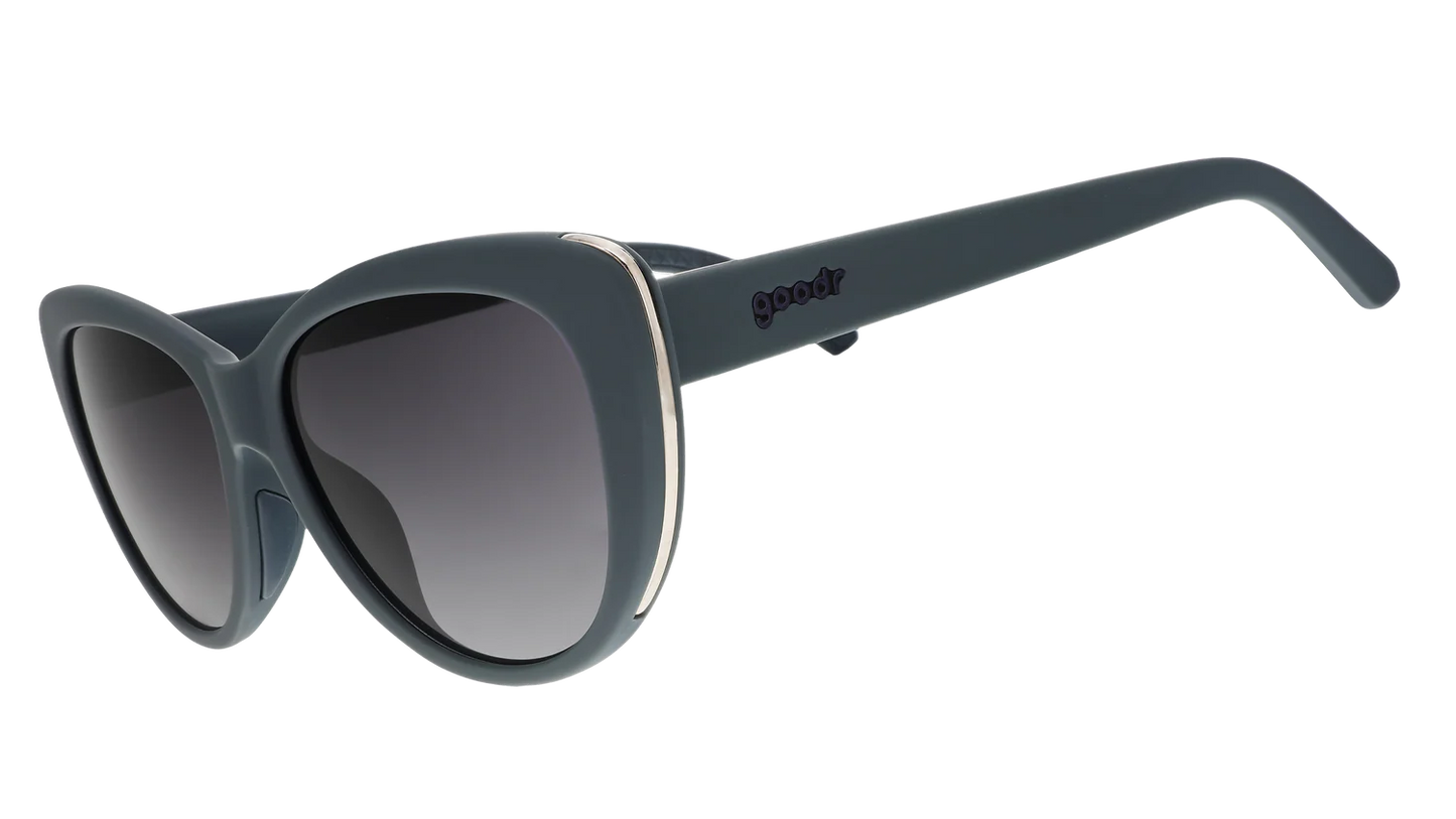 Not Gray, Diet Black Sunglasses - Runaway