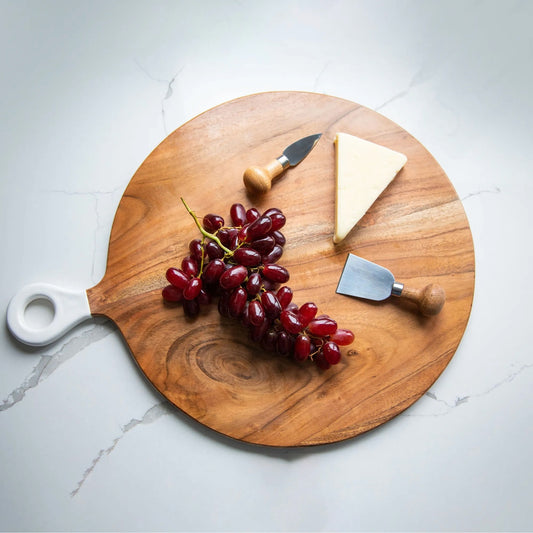 Acacia Round Charcuterie Board