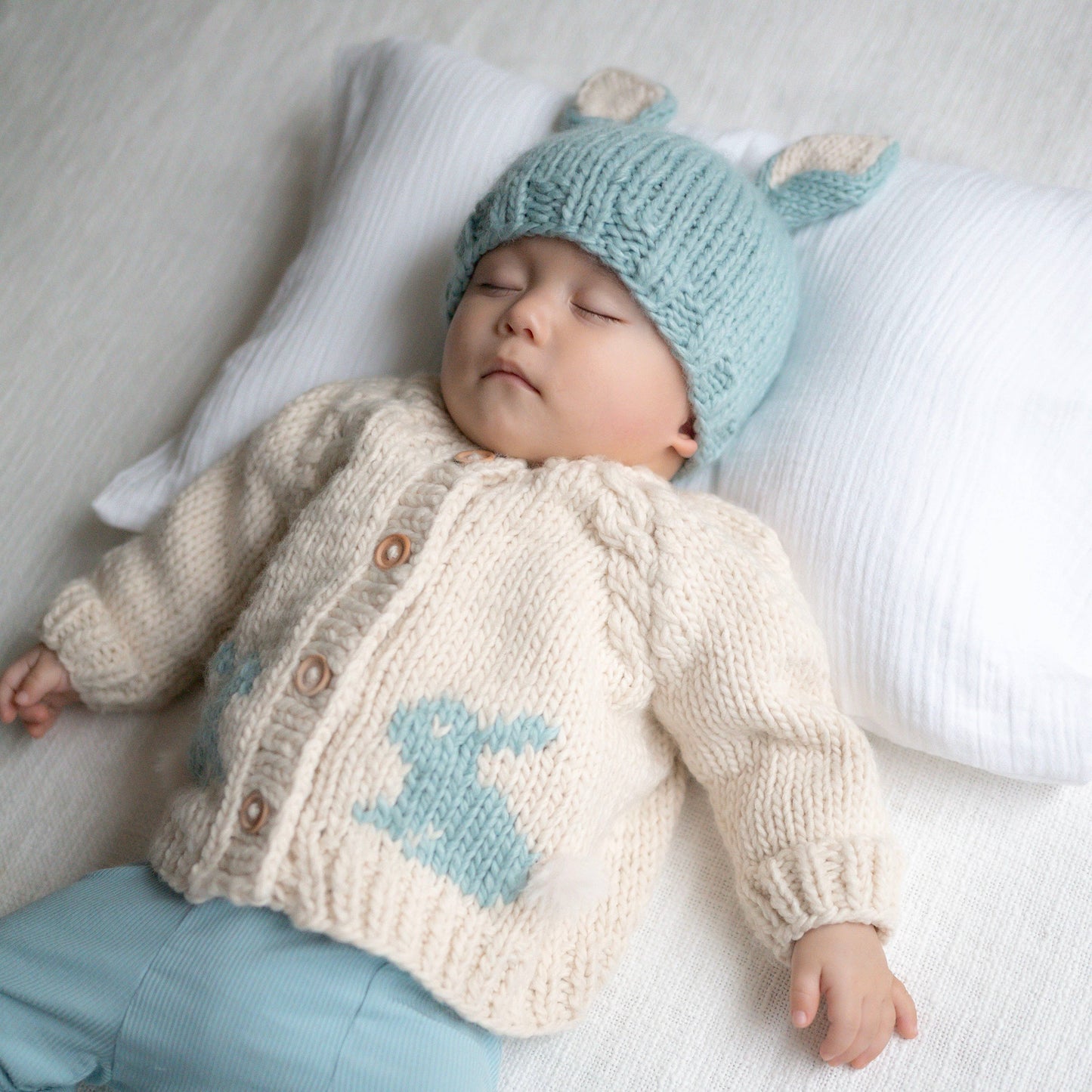 Blue Bunny Cardigan