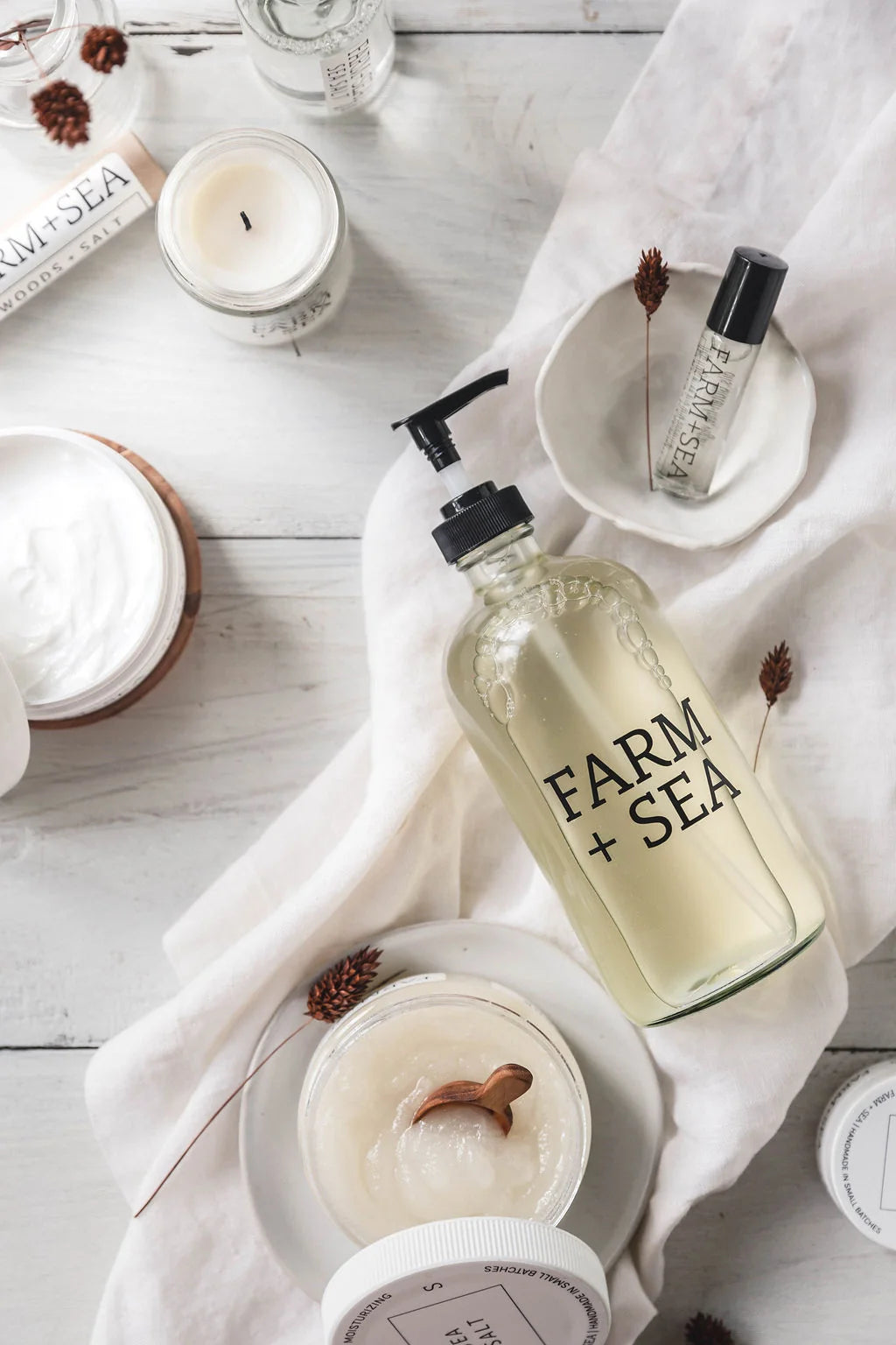 Grapefruit Sea Salt Farm + Sea Hand Soap