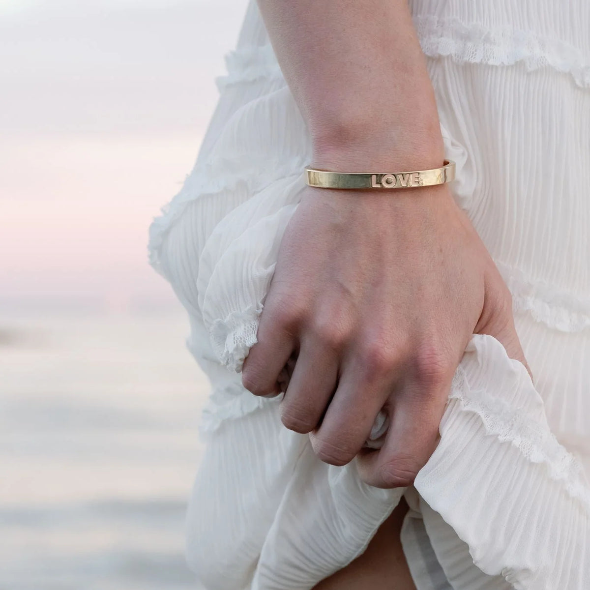 The Pink LOVE Cuff