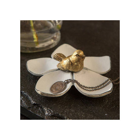 Flower Bird Jewelry Shelf