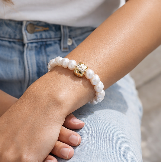 Pearl Gemstone Bracelet
