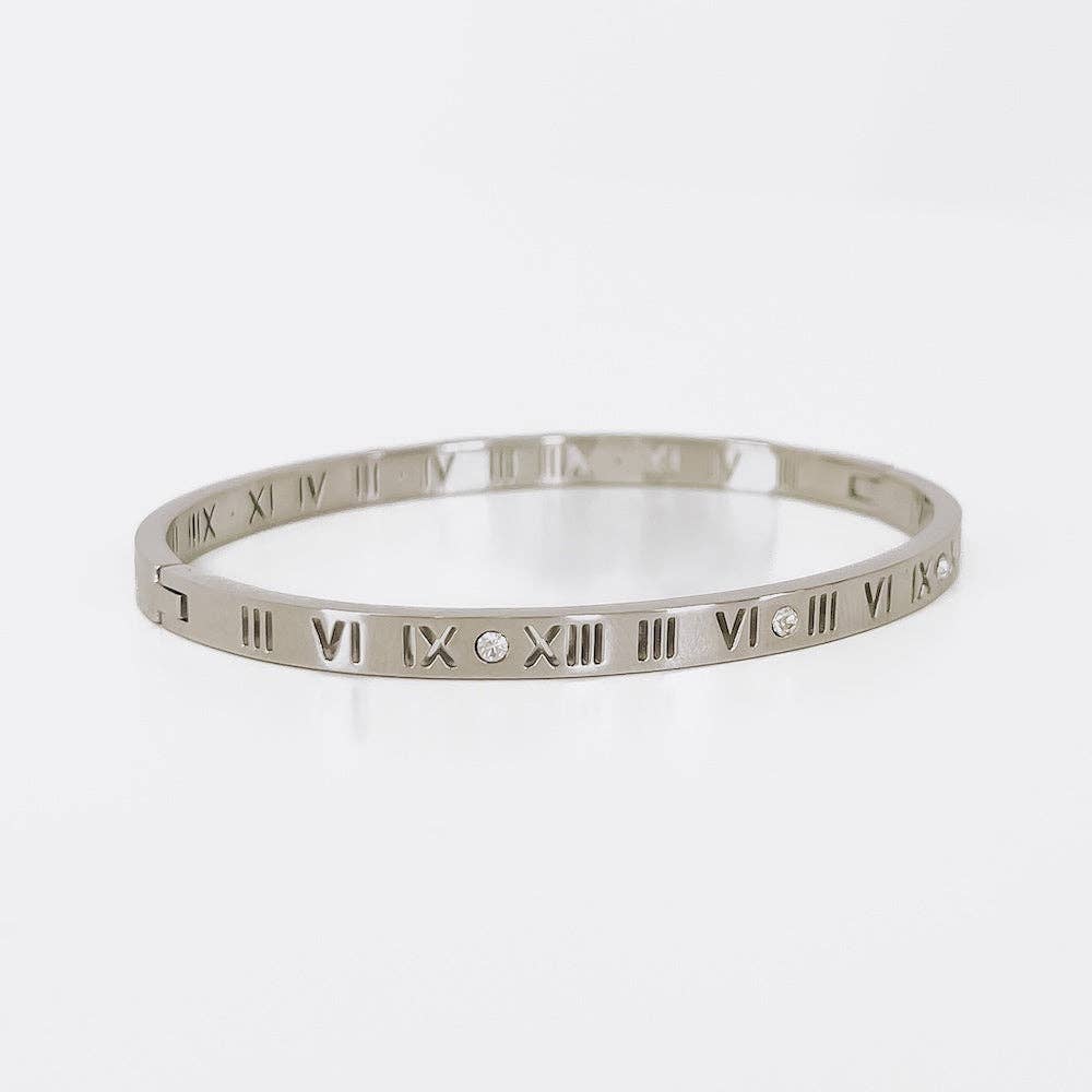 Roman Numeral Bangle