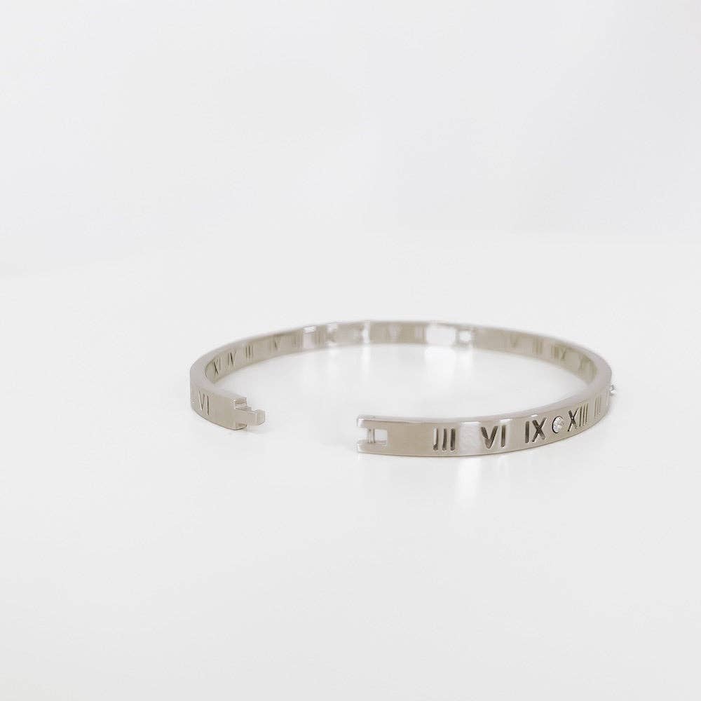 Roman Numeral Bangle